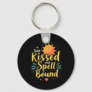 Summer Witches Beach Witch Aesthetic Sun Magic Key Ring