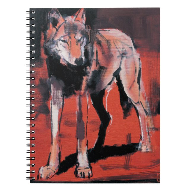 Summer Wolf 2001 Spiral Notebook (Front)