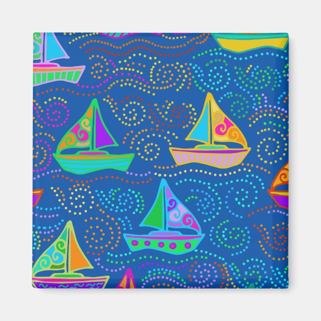 Summer Yachting Magnet (Front)