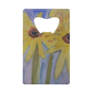 Summer Yellow Sunflowers Bottle Opener
