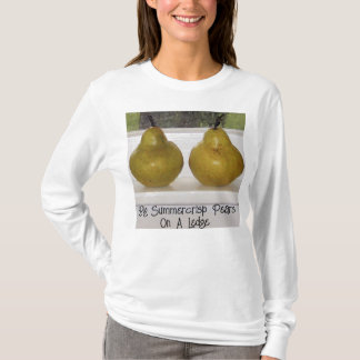 Summercrisp Pears on Ledge Art Photo Tshirt