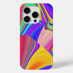 Summerfeeling , Abstract 3D Rainbowart iPhone 15 Pro Case