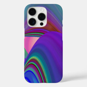 Summerfeeling , Abstract 3D Rainbowart iPhone 16 Pro Case