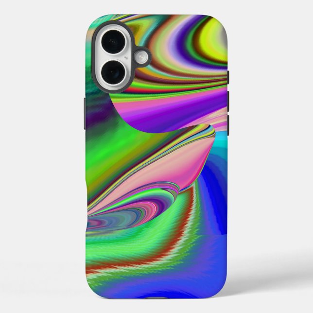 Summerfeeling , Abstract 3D Rainbowart Case-Mate iPhone Case (Back)