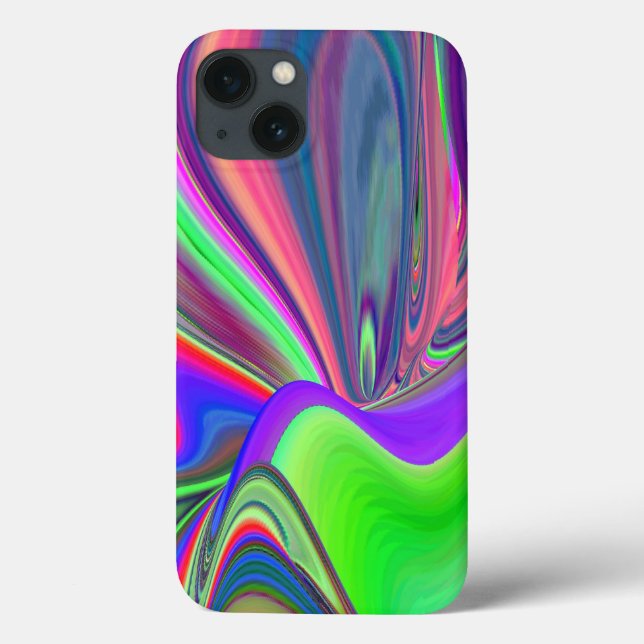 Summerfeeling , Abstract 3D Rainbowart Case-Mate iPhone Case (Back)