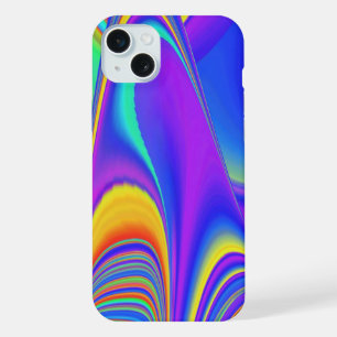 Summerfeeling , Abstract 3D Rainbowart iPhone 15 Plus Case