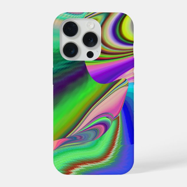 Summerfeeling , Abstract 3D Rainbowart iPhone Case (Back)