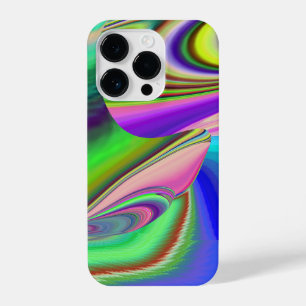 Summerfeeling , Abstract 3D Rainbowart iPhone 14 Pro Case