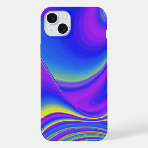 Summerfeeling , Abstract 3D Rainbowart iPhone 15 Plus Case