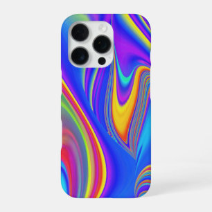 Summerfeeling , Abstract 3D Rainbowart iPhone 16 Pro Case
