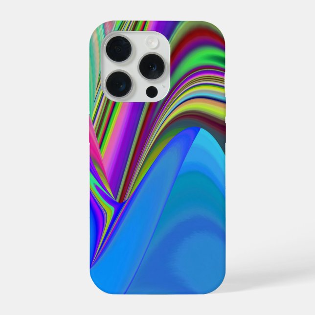 Summerfeeling , Abstract 3D Rainbowart iPhone Case (Back)