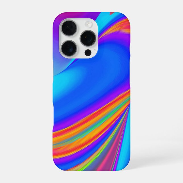 Summerfeeling , Abstract 3D Rainbowart iPhone Case (Back)