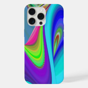 Summerfeeling , Abstract 3D Rainbowart iPhone 15 Pro Max Case