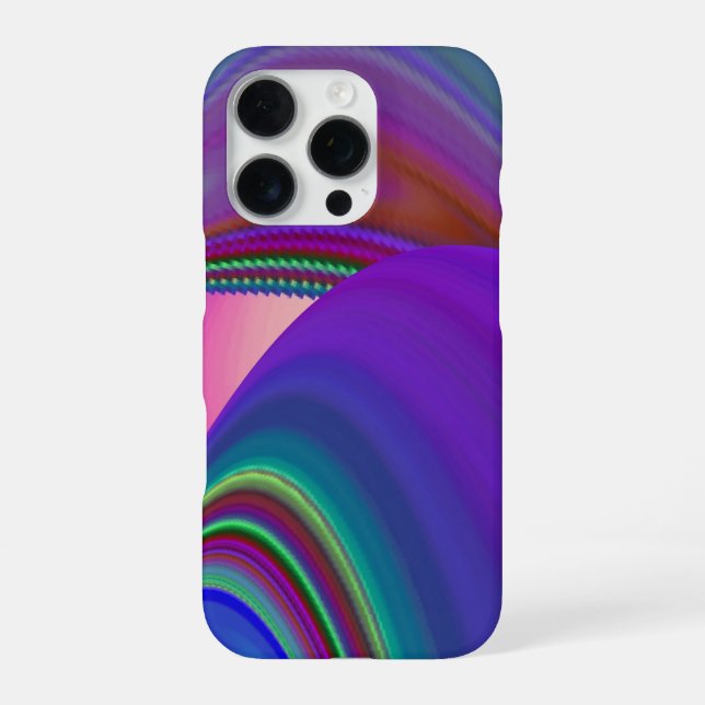 Summerfeeling , Abstract 3D Rainbowart iPhone Case (Back)