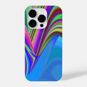 Summerfeeling , Abstract 3D Rainbowart iPhone 14 Pro Case