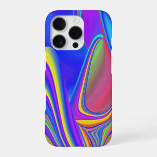 Summerfeeling , Abstract 3D Rainbowart iPhone 16 Pro Case