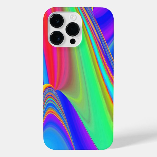 Summerfeeling , Abstract 3D Rainbowart iPhone Case (Back)