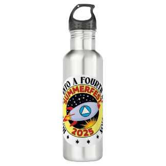 Summerfest 2025 stainless steel water bottle