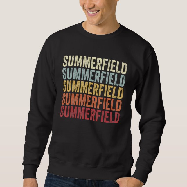 Summerfield North Carolina Summerfield NC Retro Vi Sweatshirt (Front)