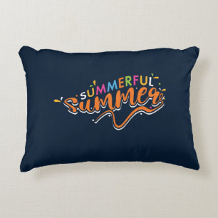 Summerful Summer  Decorative Cushion