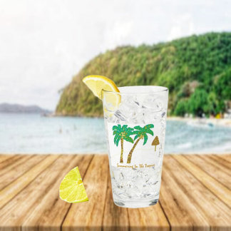 Summering In The Tropics  Glass