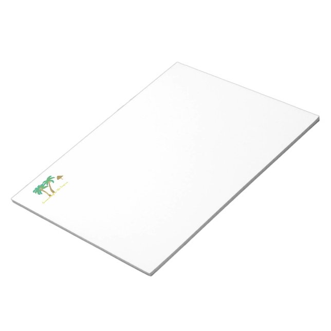 Summering In The Tropics   Notepad (Angled)