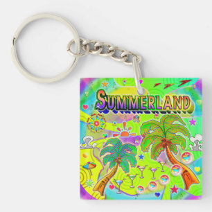 Summerland Mind Focus Keychain
