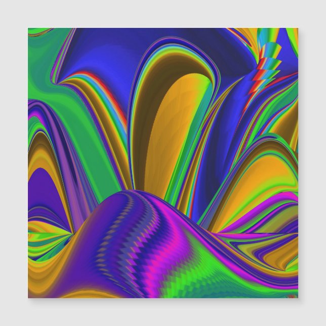 Summerrainbow , Abstract 3D Rainbowart (Front)