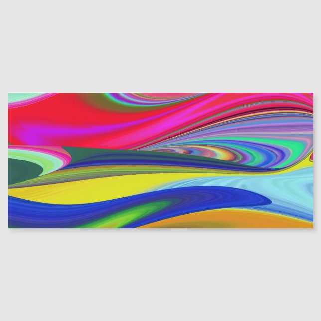 Summerrainbow , Abstract 3D Rainbowart (Front)