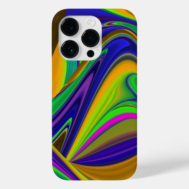 Summerrainbow , Abstract 3D Rainbowart Case-Mate iPhone Case (Back)