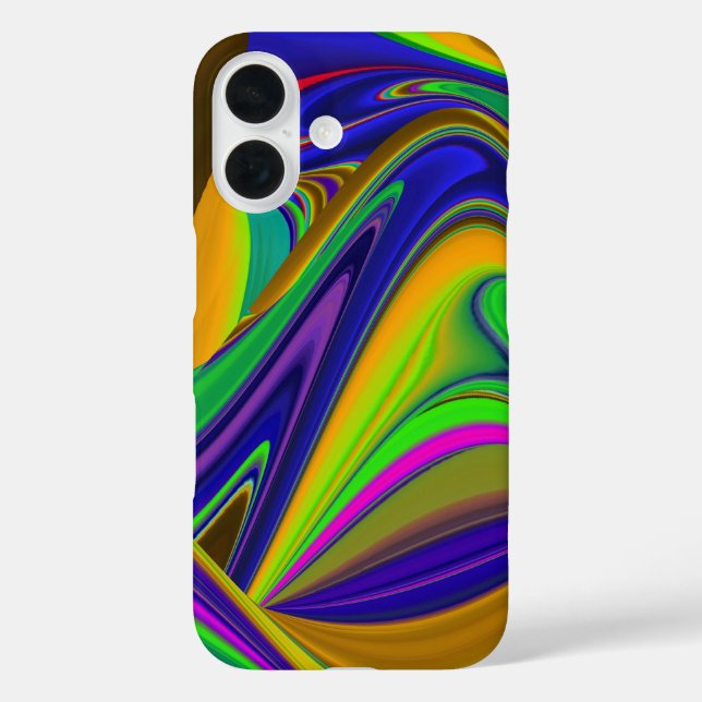 Summerrainbow , Abstract 3D Rainbowart Case-Mate iPhone Case (Back)