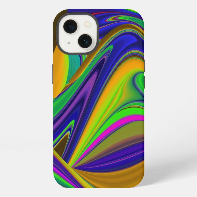 Summerrainbow , Abstract 3D Rainbowart iPhone Case (Back)
