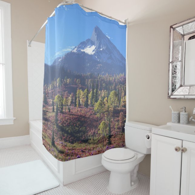 Summer's End Shower Curtain (In Situ)