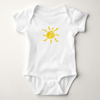 Summersgarden Sunshine Orange and Yellow - Baby Bodysuit