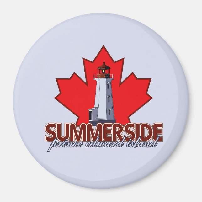 Summerside Lighthouse Magnet (Front)