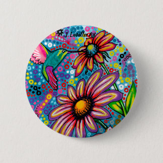 "Summertime" 6 Cm Round Badge