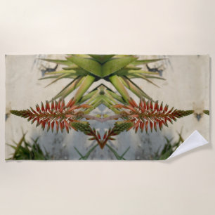 Summertime Aloe Vera All-Over Printed Unisex Vest Beach Towel