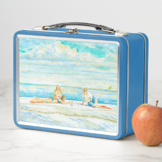 Summertime Bliss Metal Lunch Box