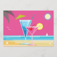 Summertime Couple's Shower Invitation