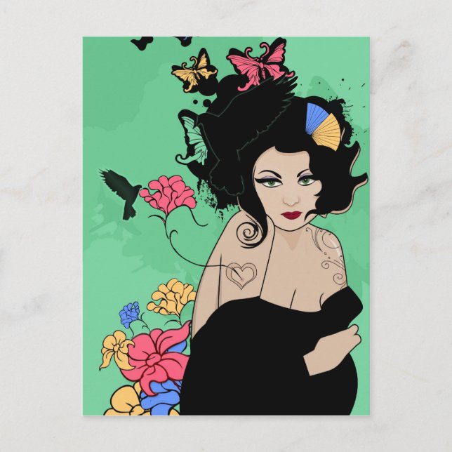 Summertime Fairy Postcard (Front)