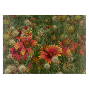 Summertime Floral Cutting Board