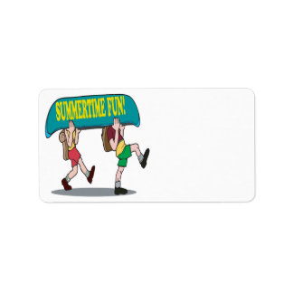 Summertime Fun Label