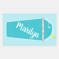Summertime Icy Cold Drink Personalised Stickers