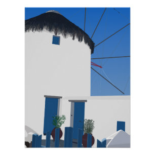 Summertime In Greece Poster