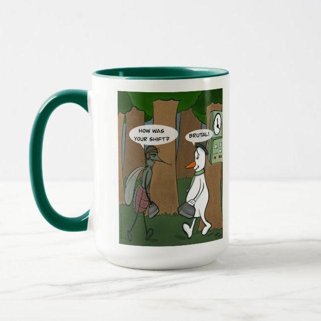 Summertime in Minnesota Large Combo Mug (Left)