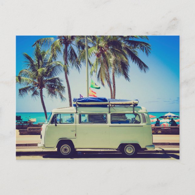 Summertime is travel time postcard (Front)