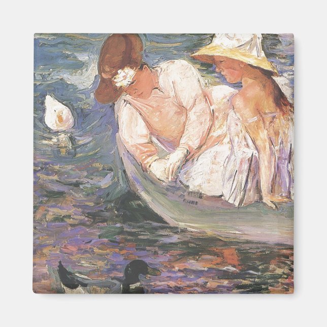Summertime, Mary Cassatt, 1894 Magnet (Front)