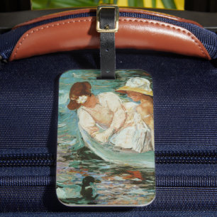 Summertime Mary Cassatt Luggage Tag