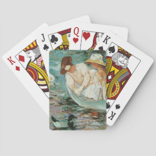 Summertime   Mary Cassatt Playing Cards