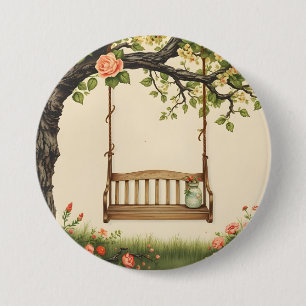 summertime memories 7.5 cm round badge